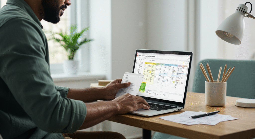How to Create a Bill Payment Schedule to Avoid Late Fees